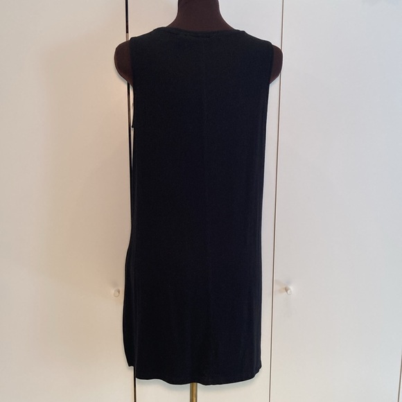 Athleta tunic top dress Tencel blend M black - Picture 5 of 16